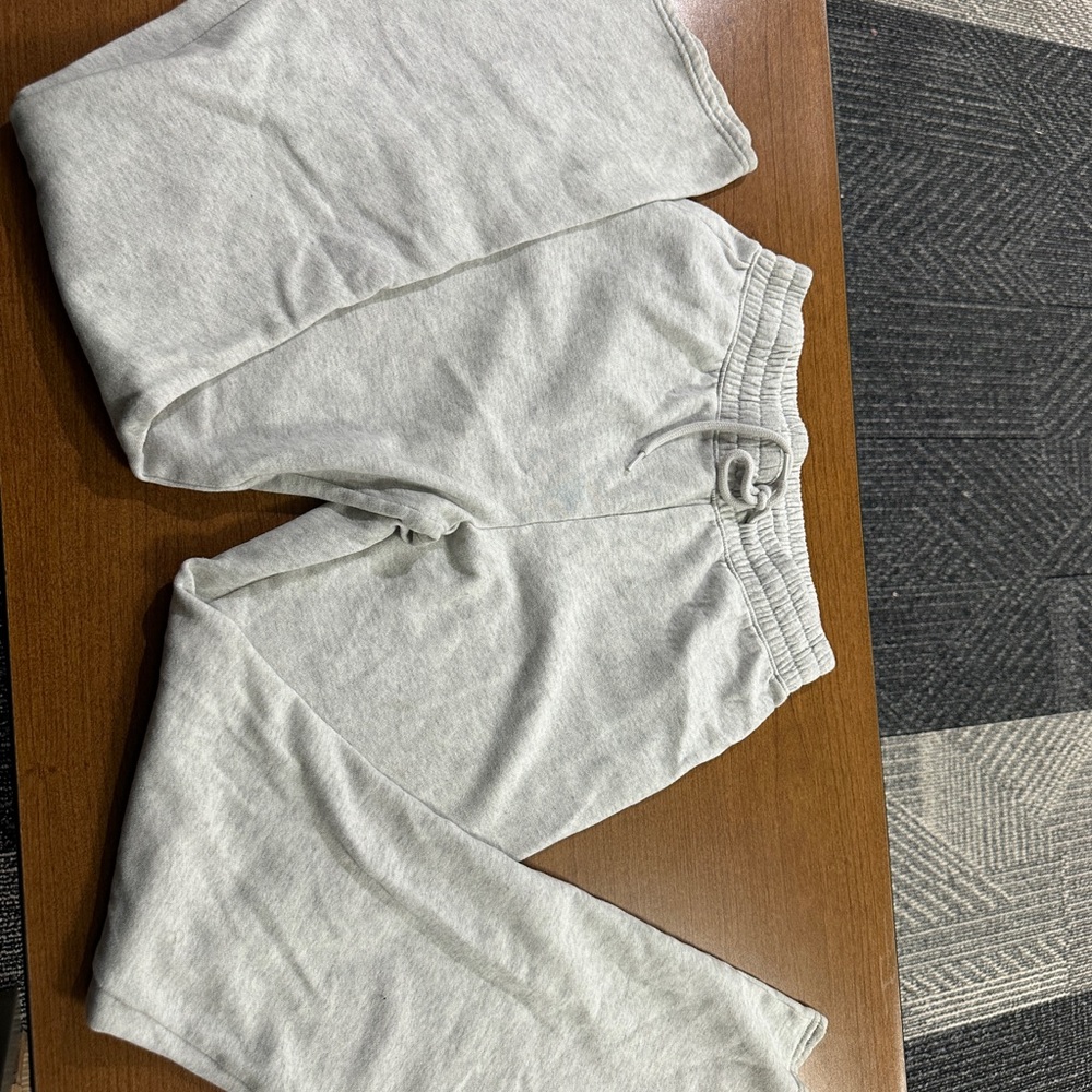 Hollister Light Gray Women's Flare Pants